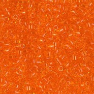 Miyuki delica kralen 11/0 - Transparent orange DB-703
